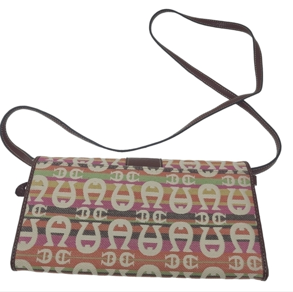 Etienne Aigner | Multicolored Convertible Clutch or Wristlet (One Size) - Picture 9 of 9